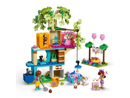 42666-LEGO-Friends-festa-aniversario-gato-casa-arvore -4-